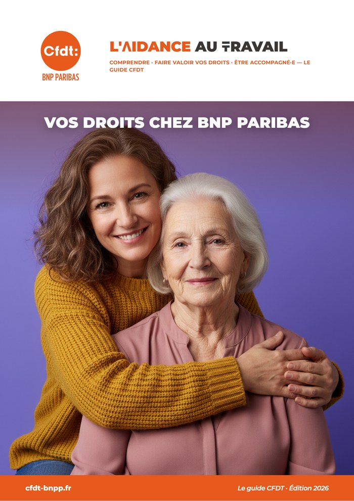 Couverture du guide L'aidance au travail
